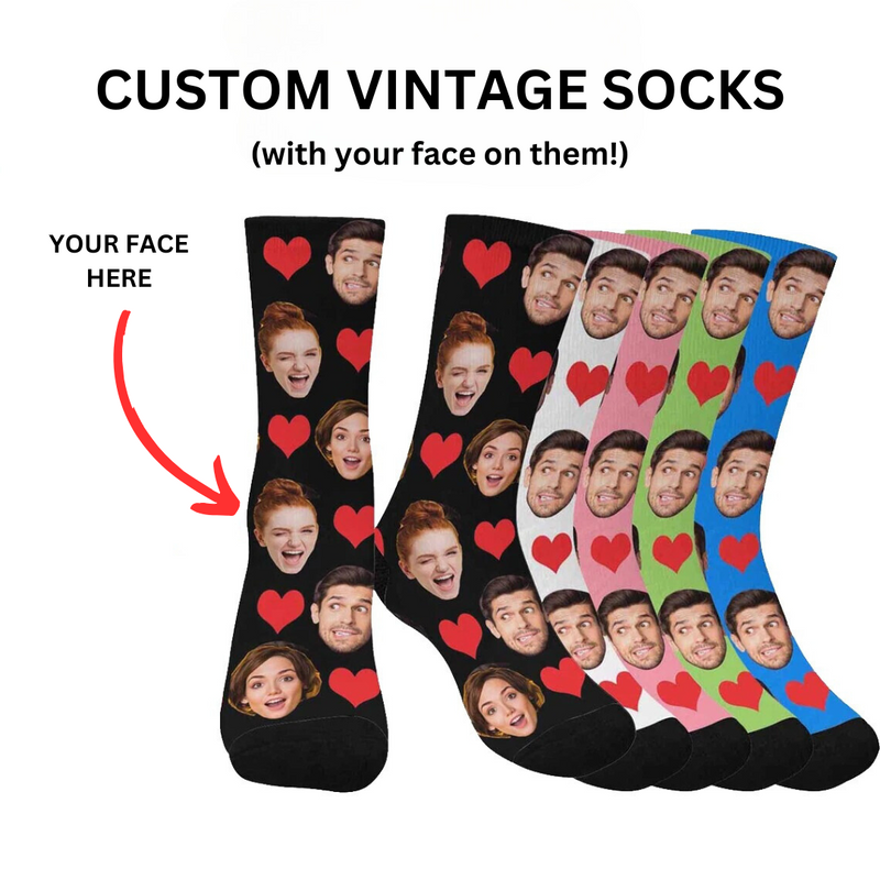 Custom Vintage Socks