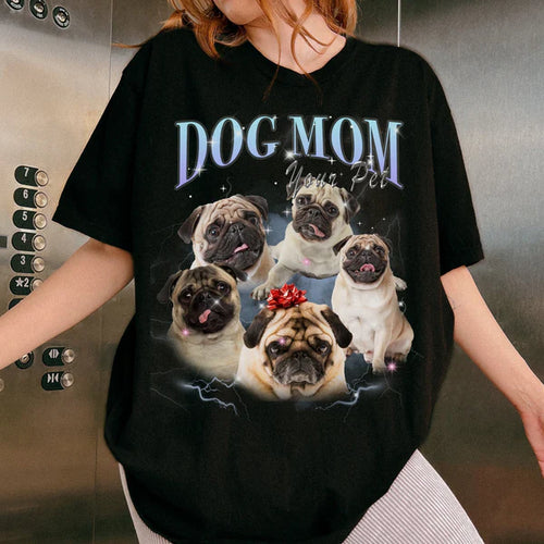 Custom Unique Vintage Photo Pet Tee