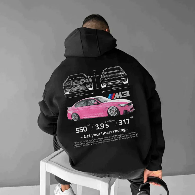 The Oversized Racing Hoodie