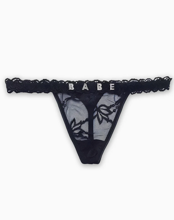 Seductive Name Thong