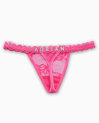 Seductive Name Thong