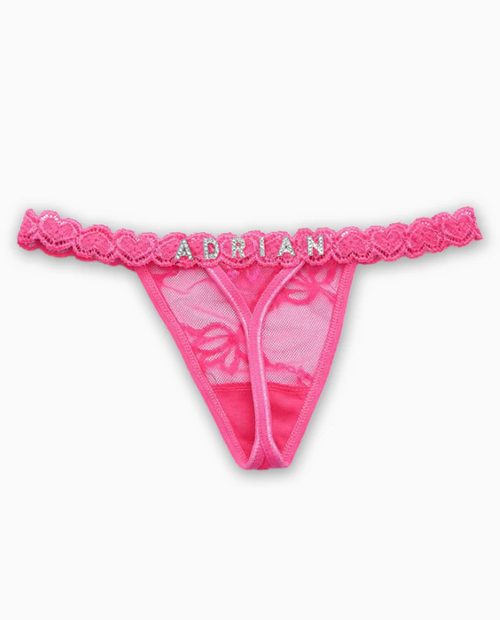 Seductive Name Thong