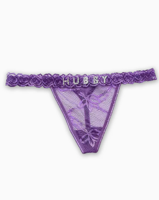 Seductive Name Thong