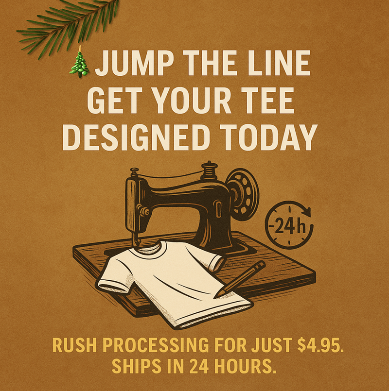Jump The Line - Get Your Tee Designed Today