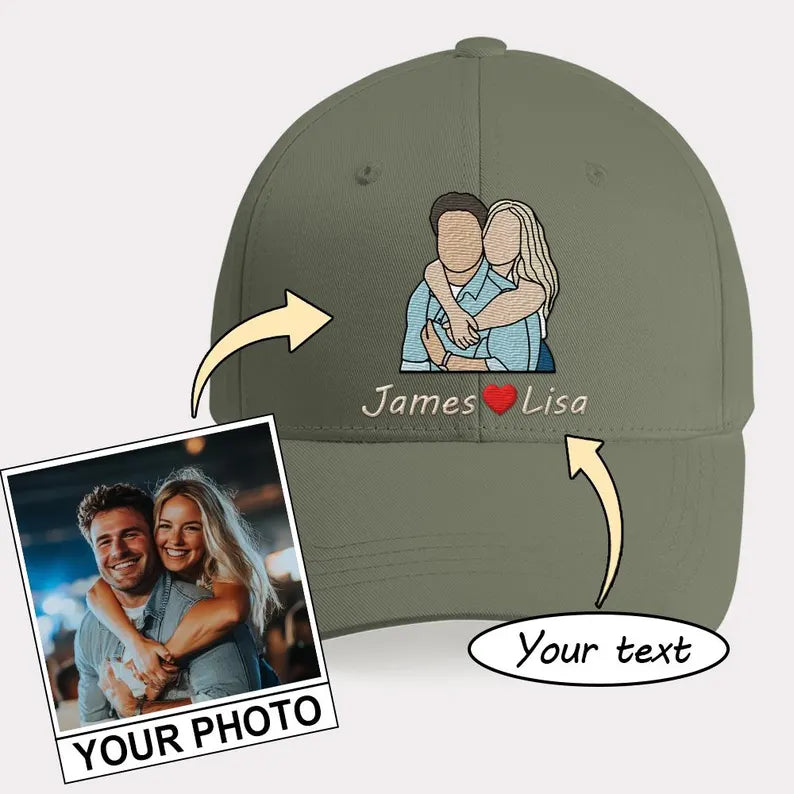 CUSTOM COUPLES HAT